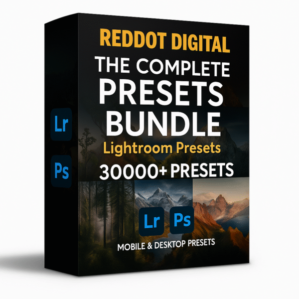 📸 Ultimate Editing Bundle – 30,000+ Lightroom Presets, Camera Raw Presets & 5000+ LUTs 🎨✨
