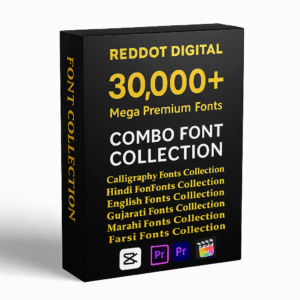 🖋️ 30,000+ Mega Premium Fonts Bundle 🎨 | Multi-Language Combo Collection
