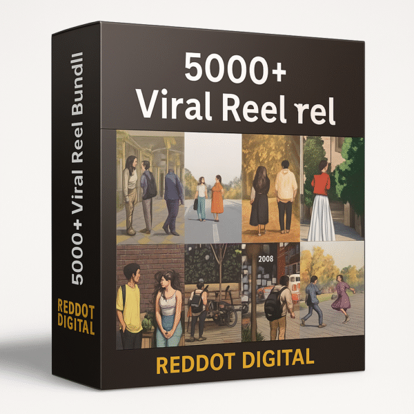 🔥5000+ Viral Reel Bundle | Ready-to-Post Trending Content 🚀📲