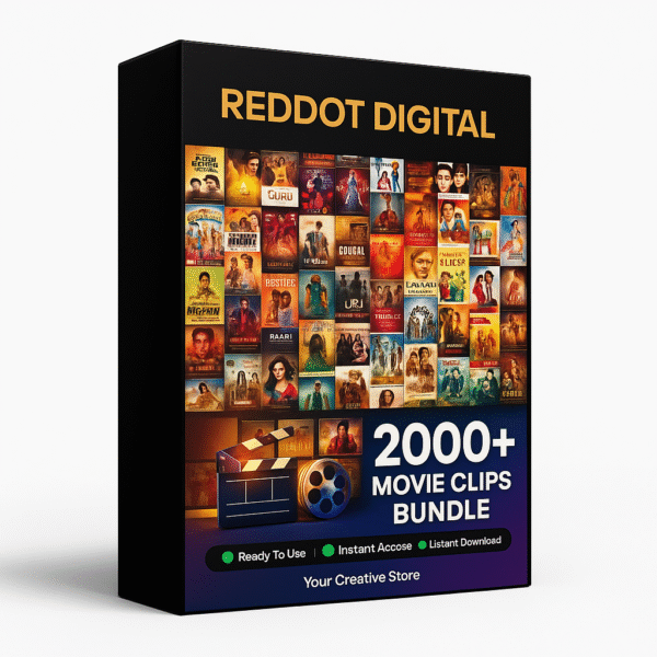 1500+ Movie Clips Bundle | Copyright-Free | Instant Download